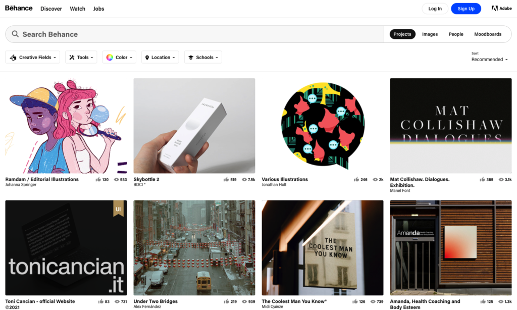 Behance Portfolio: The Ultimate Tool for Showcasing Your Work in 2025: Sickpage