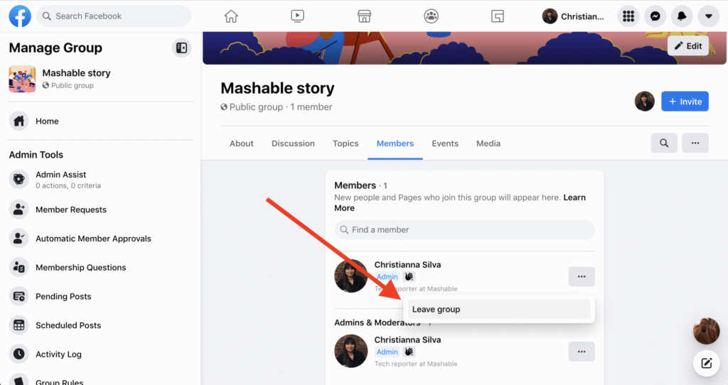 4 Honest Steps on How to Delete a Facebook Group Successfully: Sickpage
