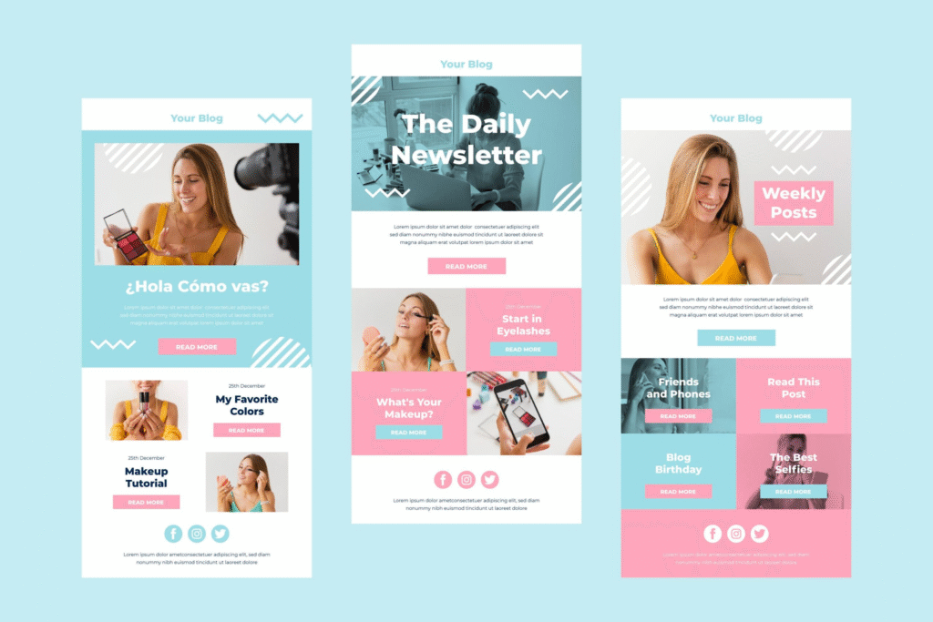 8 Amazing Free Templates Mailchimp Gives You to Instantly Upgrade Your Emails: Sickpage